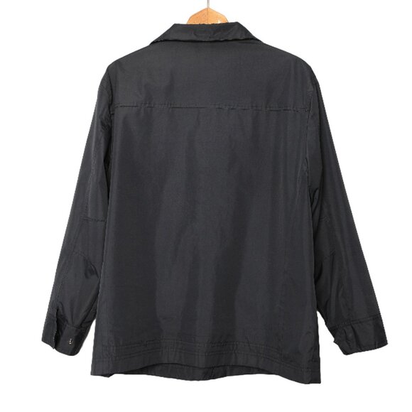 Mark New York Spring Jacket Black Andrew Marc Mens Rain Coat Casual Full Zip - Picture 2 of 12